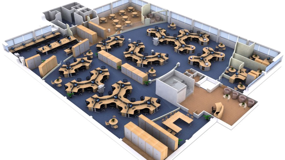 Опен Спейс план