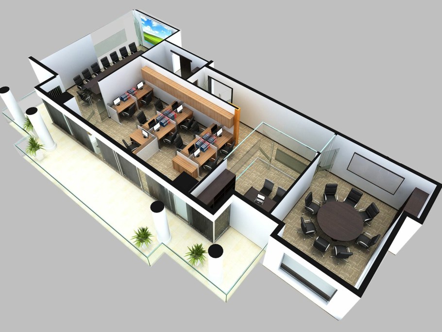 Офис проект планировка