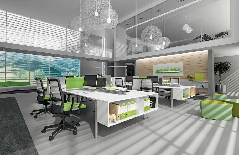 Планировка современог оофиса