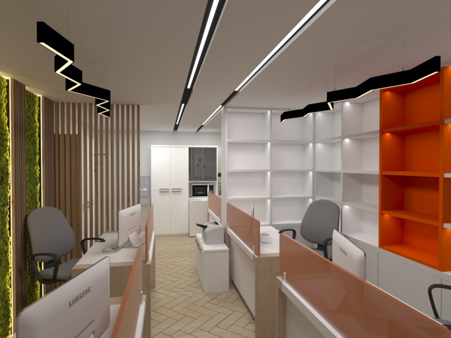 Дизайнерские проекты офиса