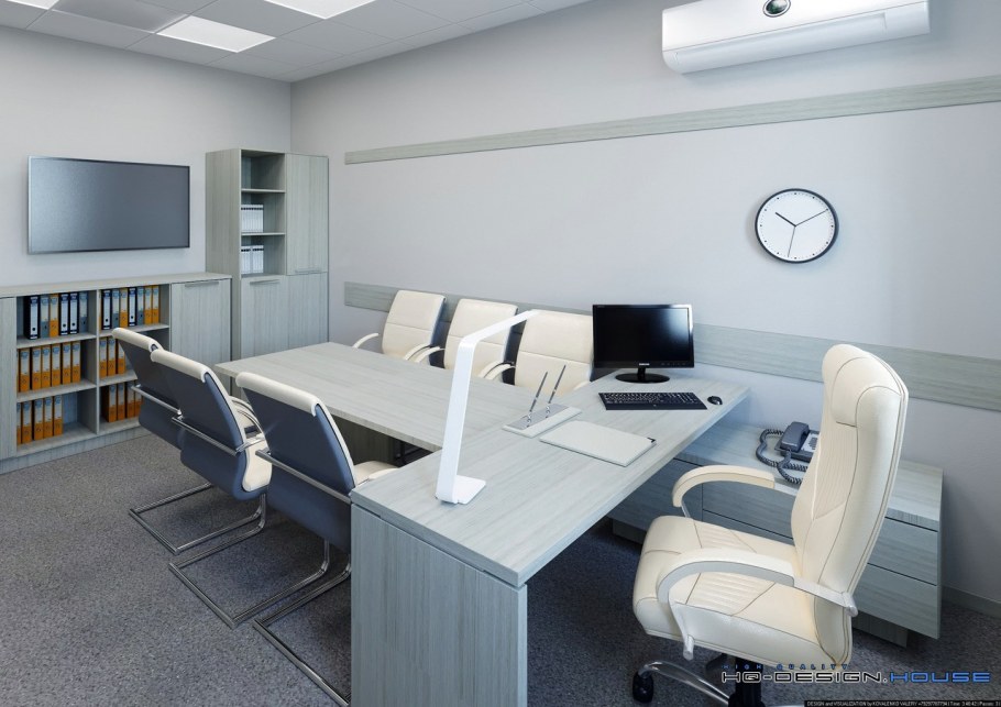 Планировка кабинета в офисе