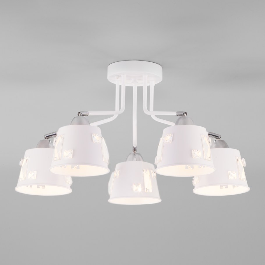 Люстра Eurosvet 70105/5 белый