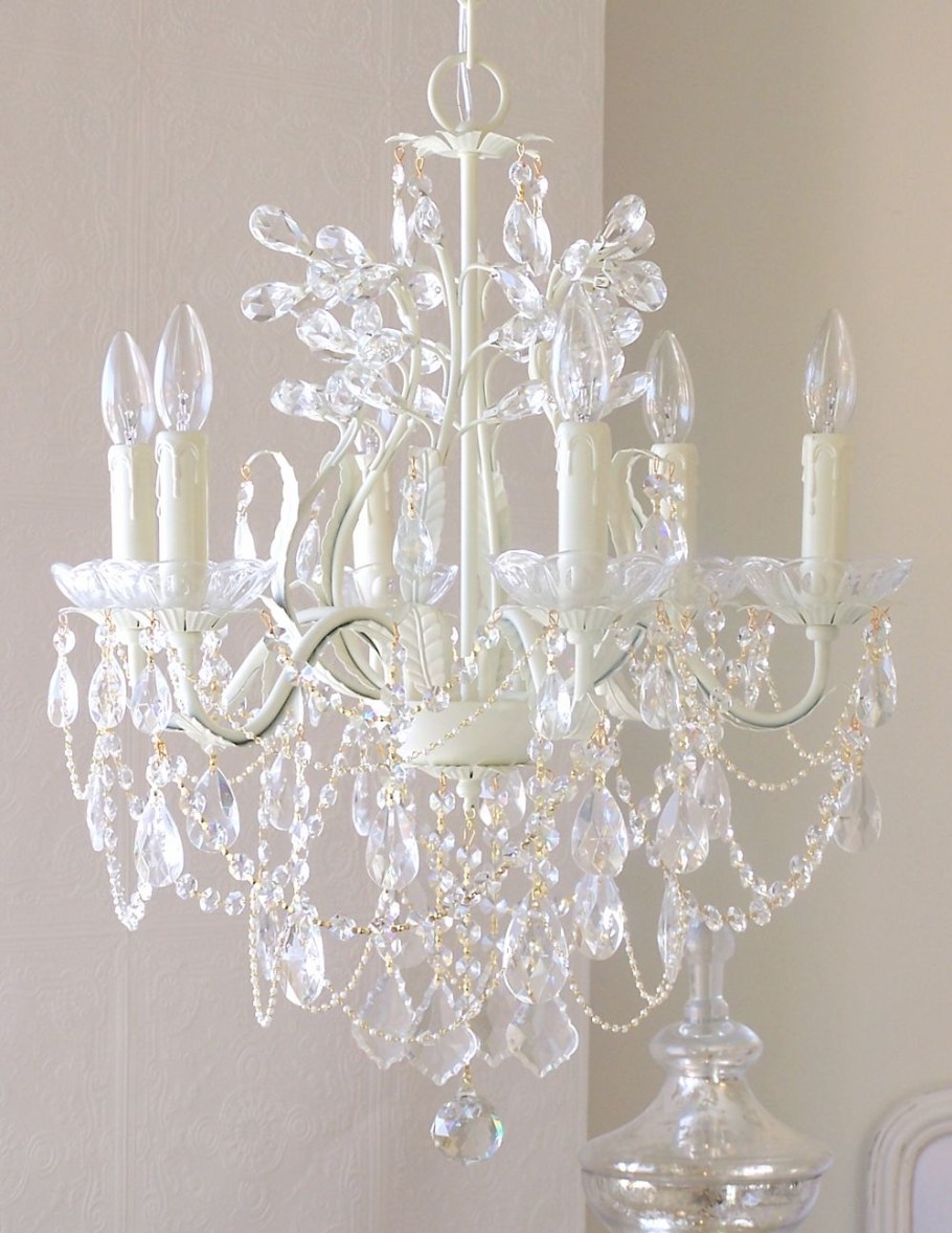 Люстра хрустальная шебби Шик Прованс