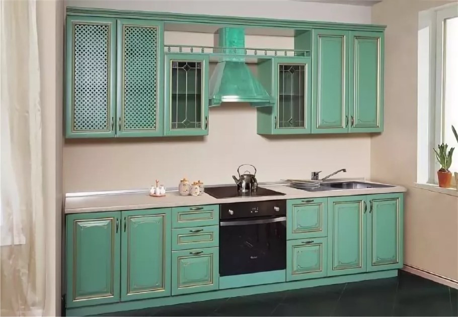 Кухня патина Миртовая