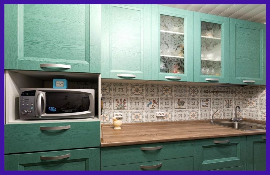 Патина дуб бирюза MCN 78534