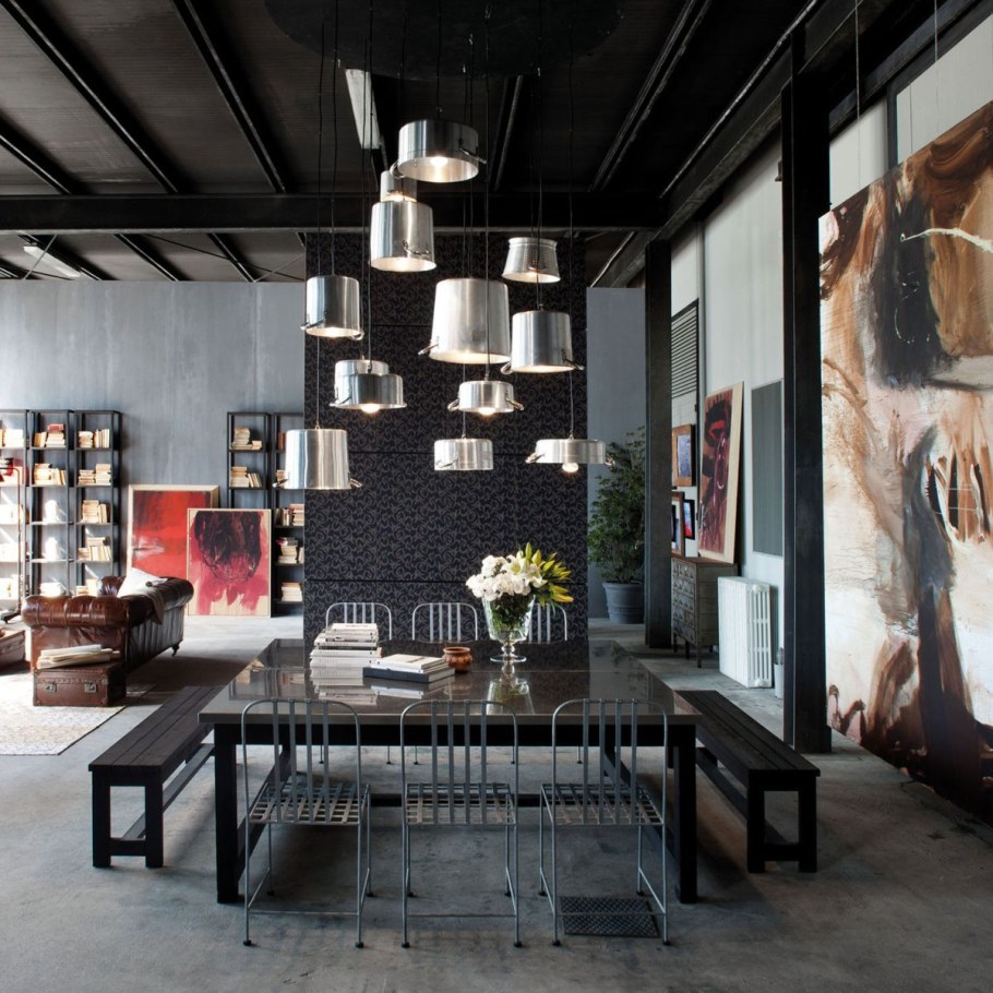 Стиль Индастриал в интерьере