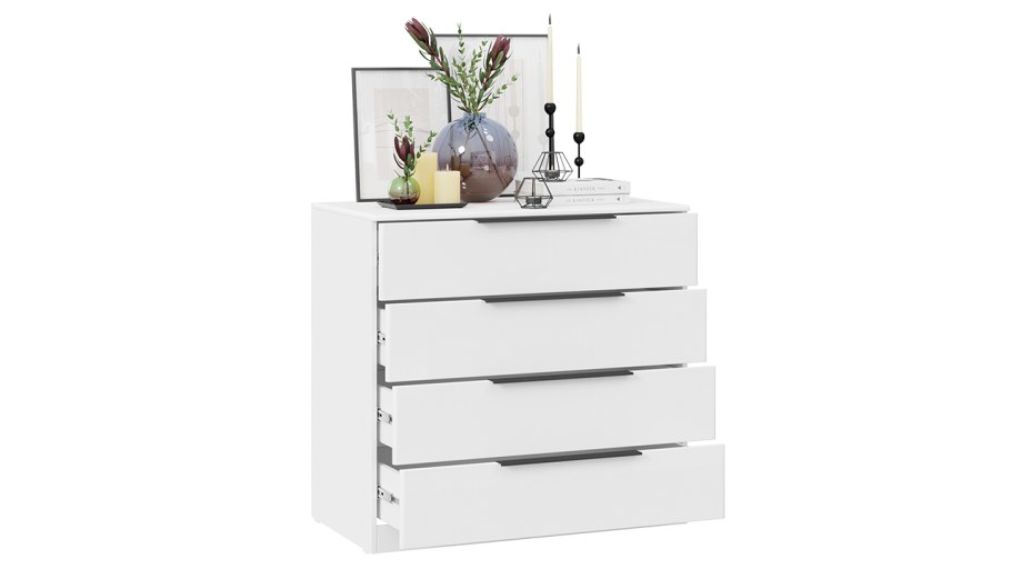 200.002.000 Комод ТРИЯ Агата белый 200.002.