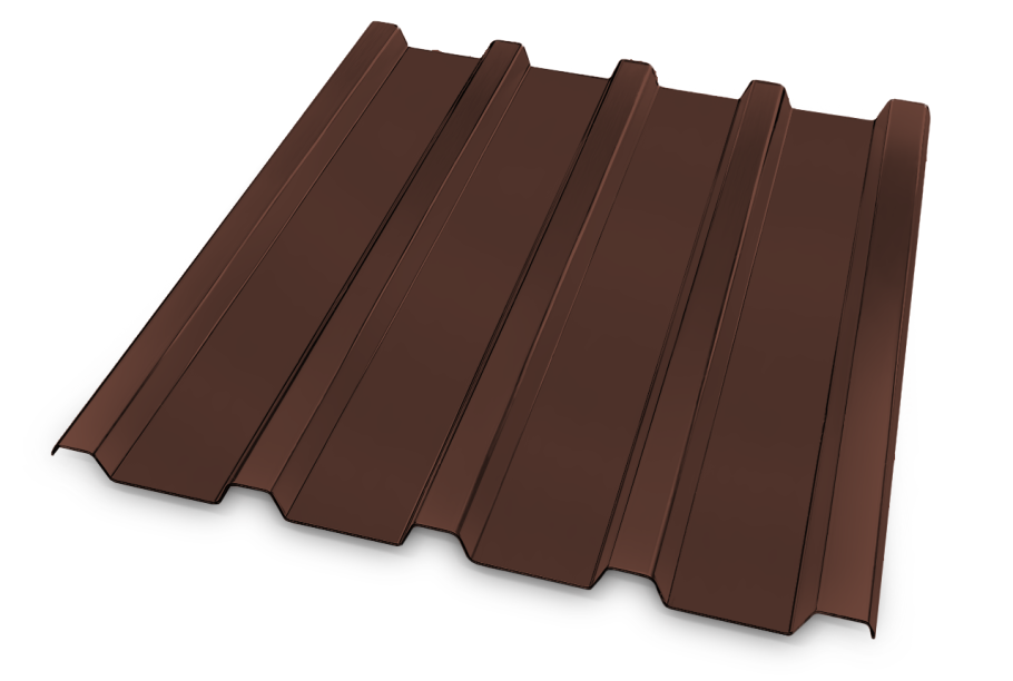 Профнастил зеленый мох RAL 6005