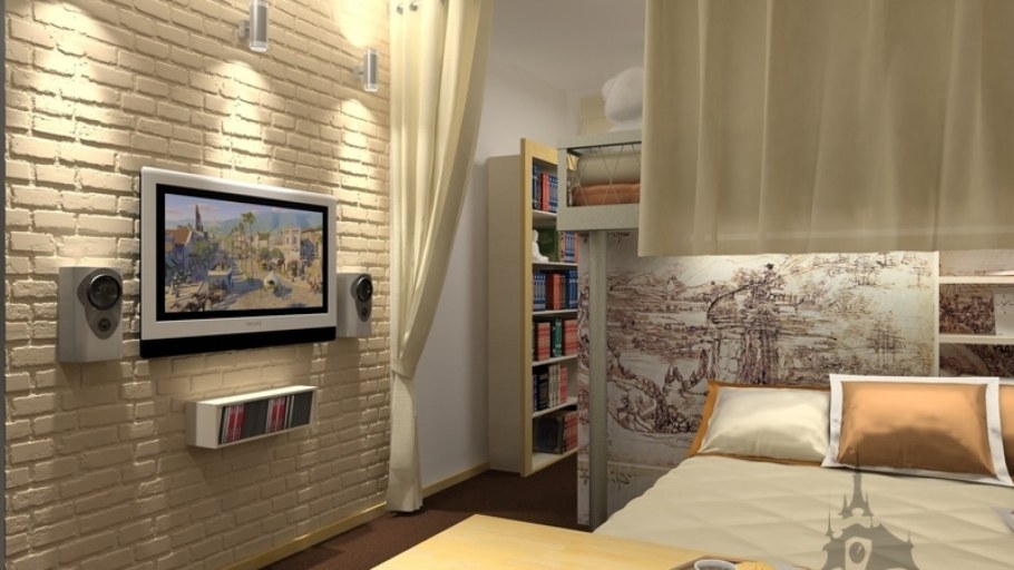 Венецианская штукатурка под бетон стиль лофт