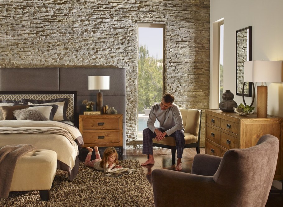 Декоративный камень в интерьере