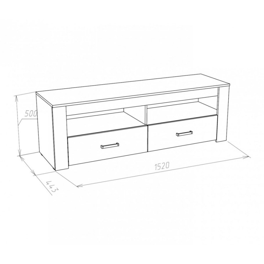 Тумба под ТВ Прага 120