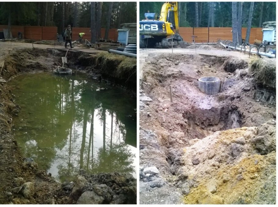 Грунтовые воды на участке