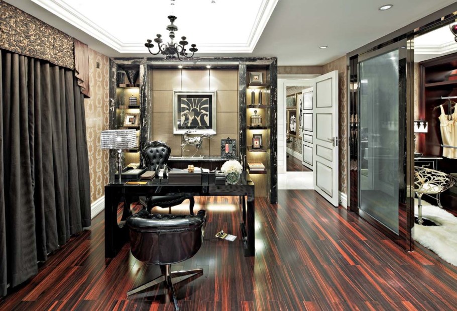 Арт деко интерьер кабинет