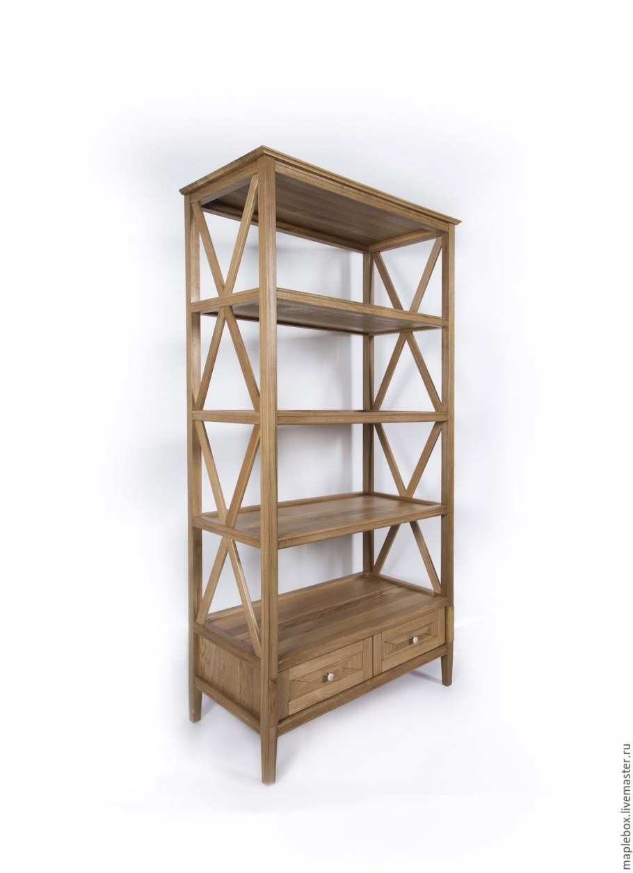 Стеллаж деревянный