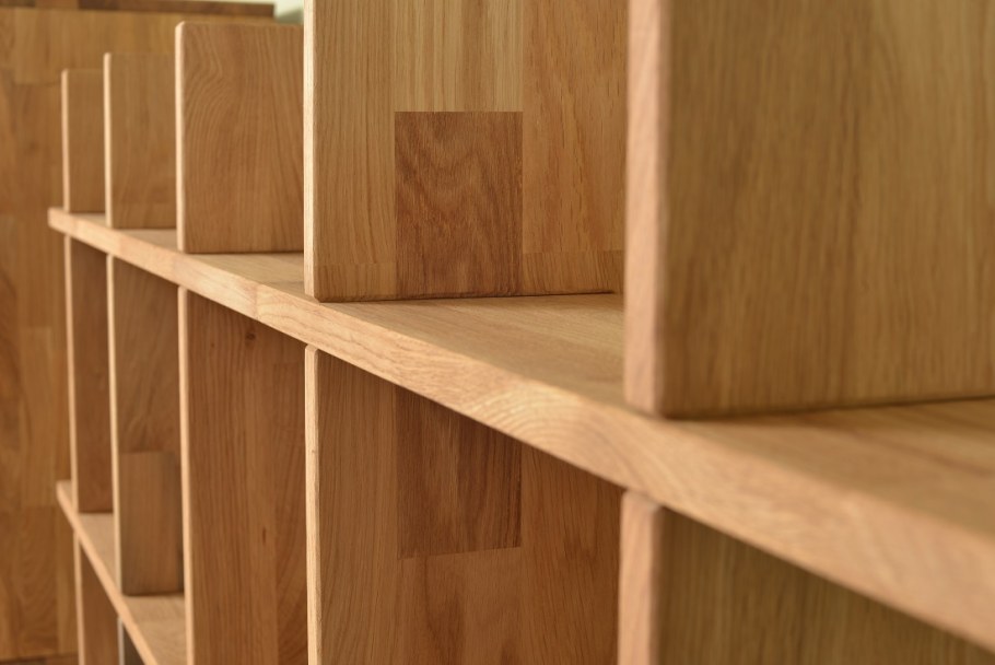 Стеллаж Норд из дуба