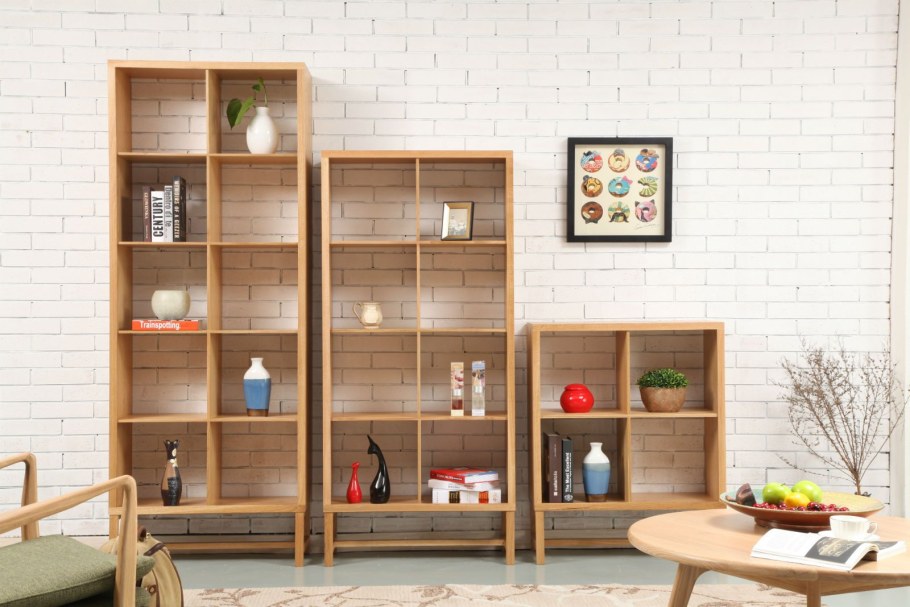 Стеллаж деревянный