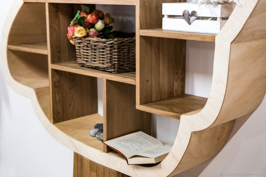 Полка из дуба