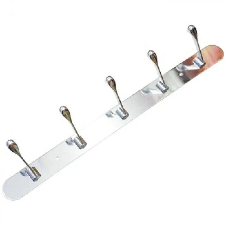 4402-6 Вешалка 6 крючков Наташа матовый хром