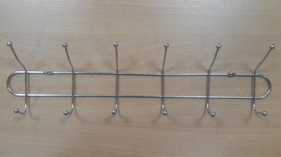Вешалка Каури 5 крючков хром
