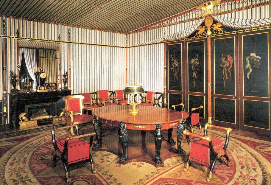 Ампир Франция интерьер