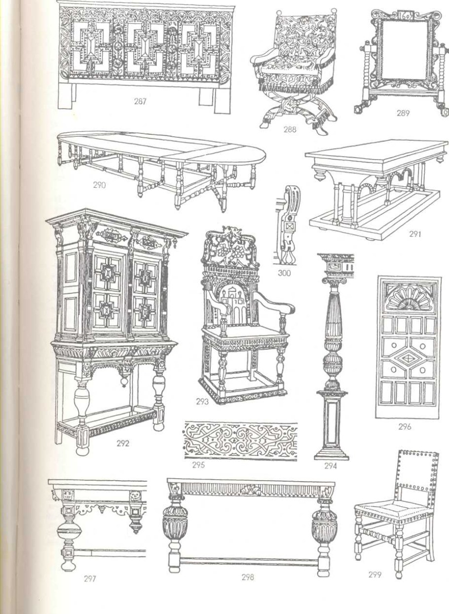 Д. кес "стили мебели"