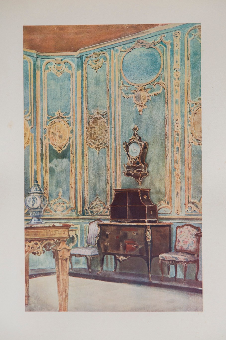 Интерьер 17 века Франция