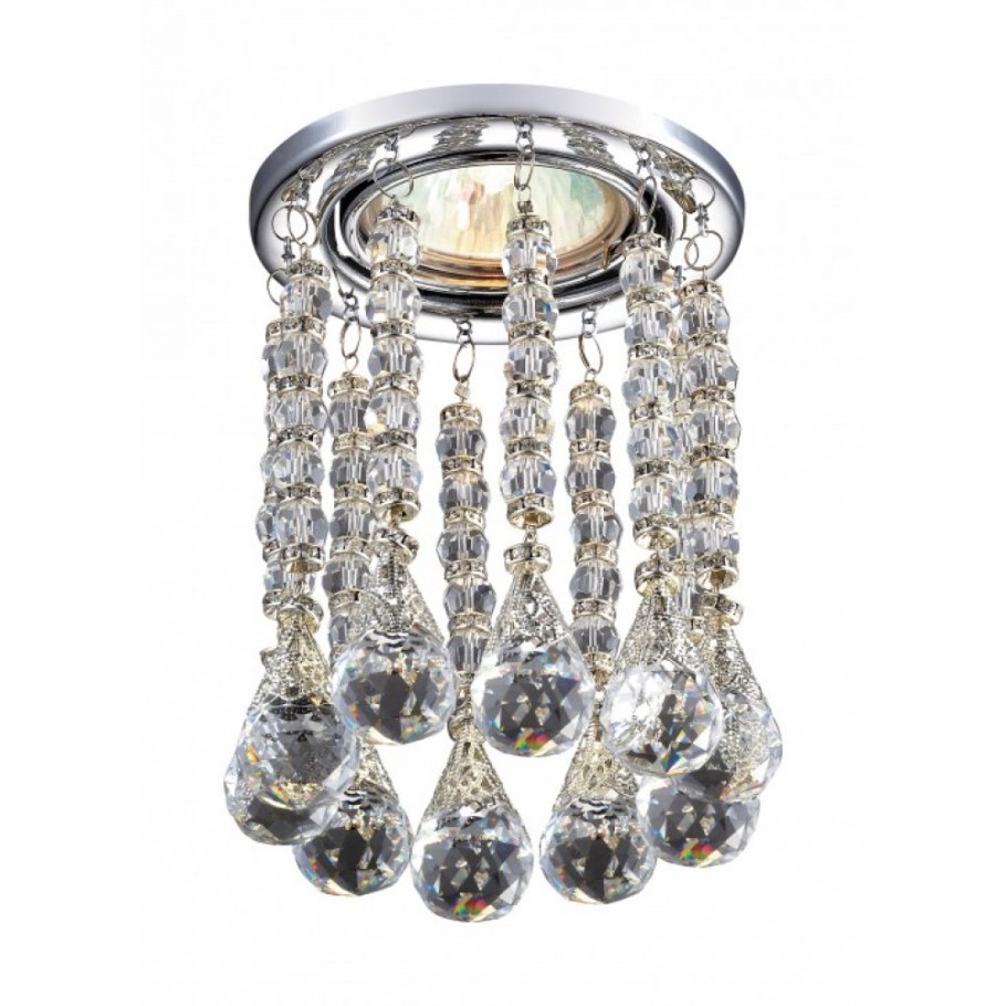 369785 Nt12 274 хром встраиваемый светильник ip20 GX5.3 50w 12v Ritz