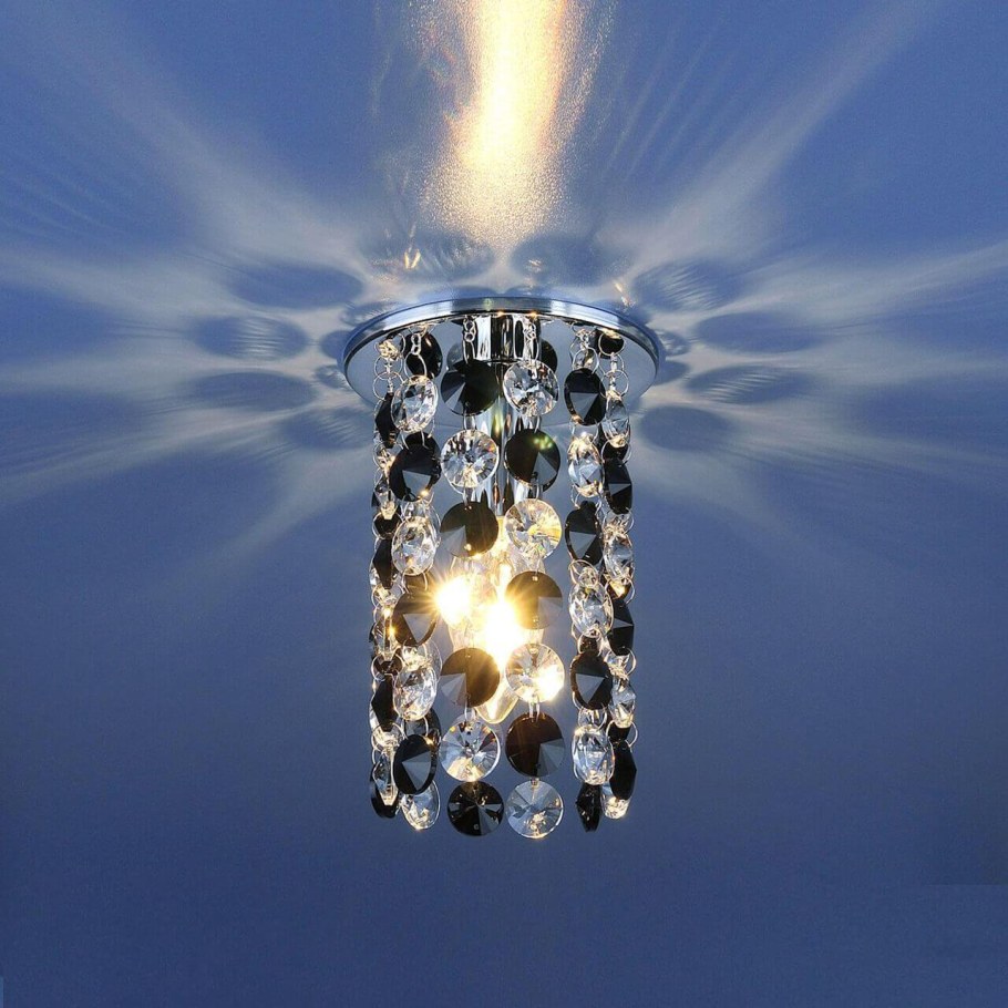 Точечный светильник Elektrostandard хром/прозрачный (Ch/Clear) 2014