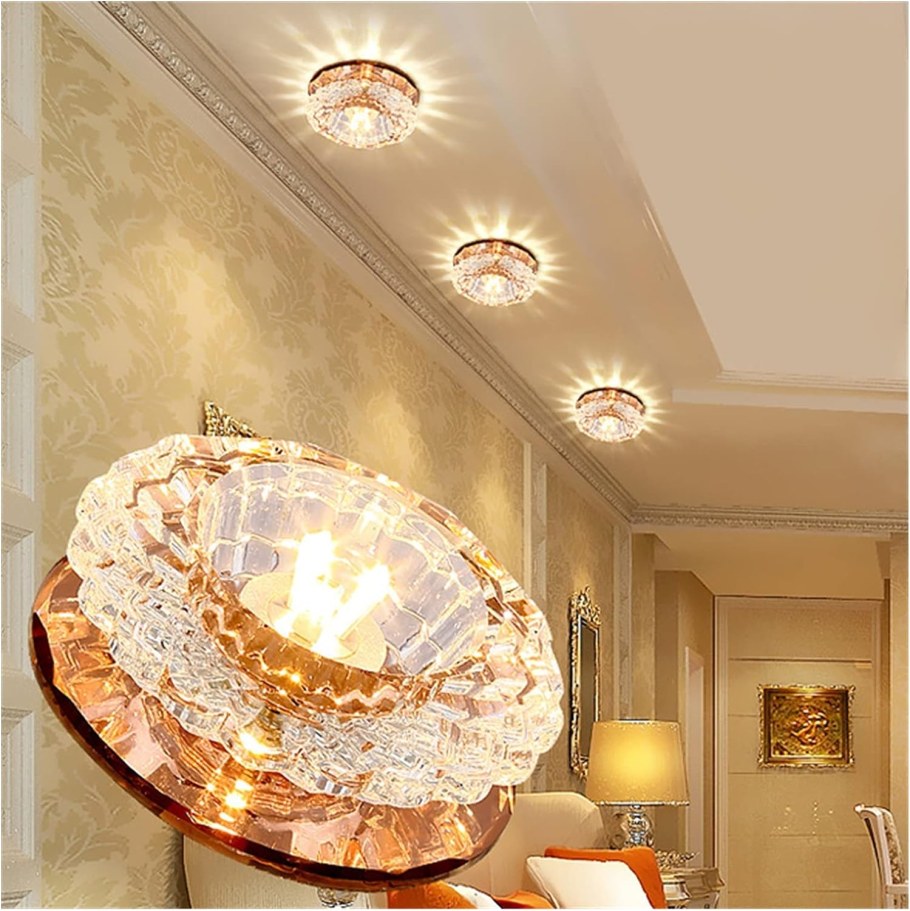 Точечные светильники в интерьере