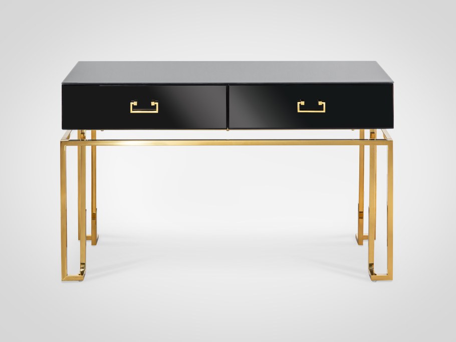 Консоль из черного стекла GY-cst2051212