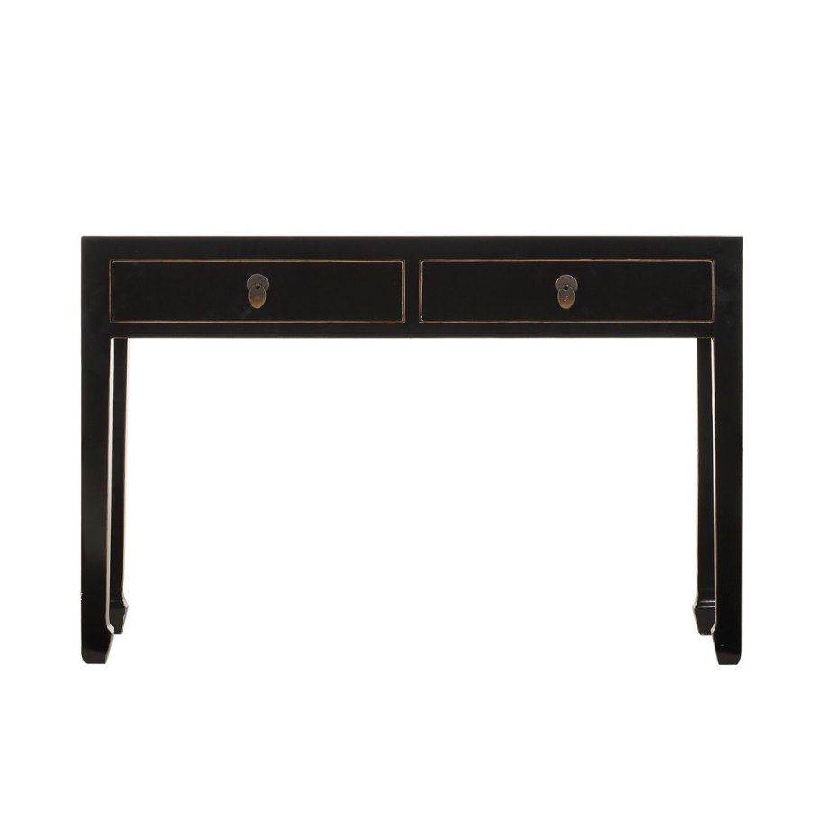 Консоль черная ширина 80 см