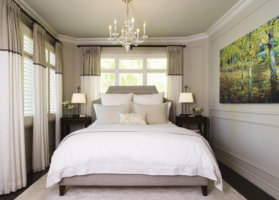 Интерьер маленькой спальни