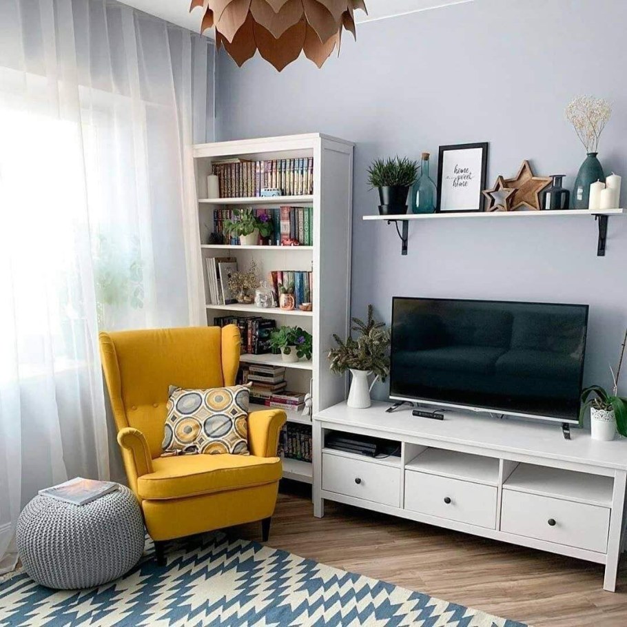 Гостиная в икеевском стиле