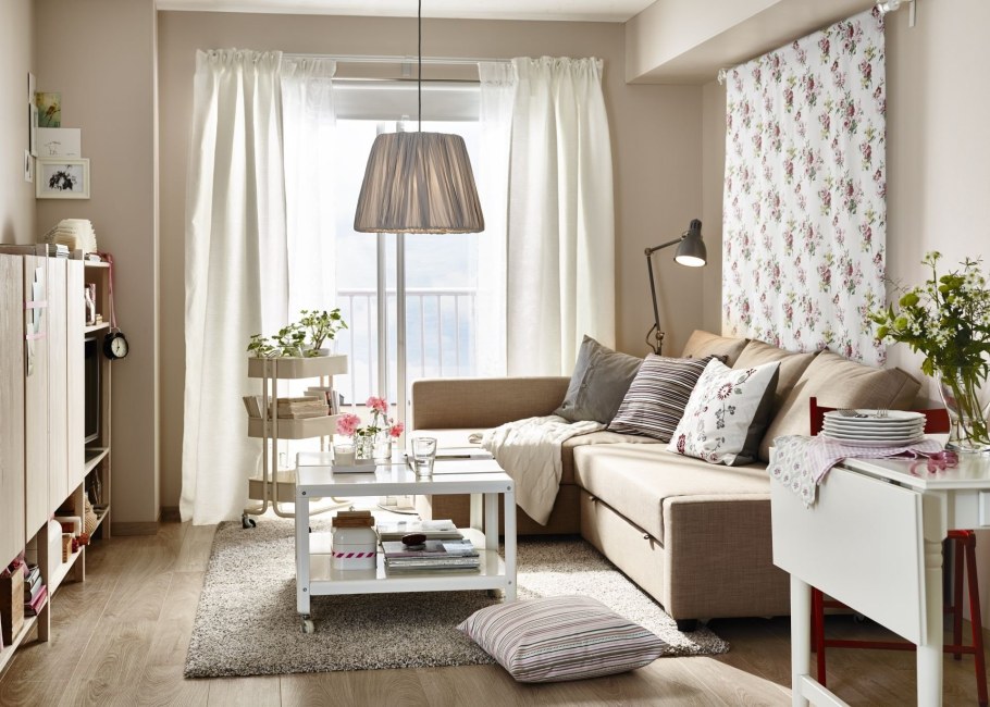 Спальня гостиная икеа