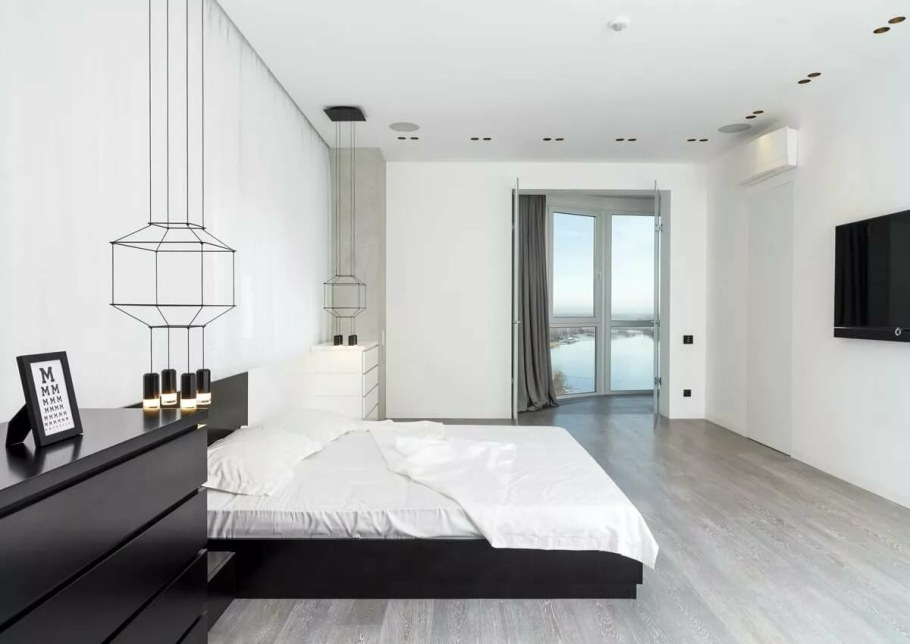 Спальня в минималистическом стиле