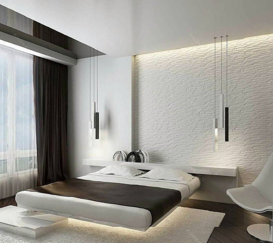 Спальня в стиле Хай тек