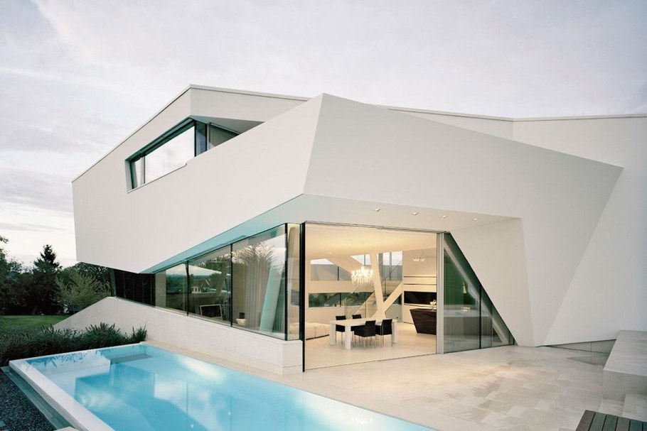 Вилла в футуристическом стиле
