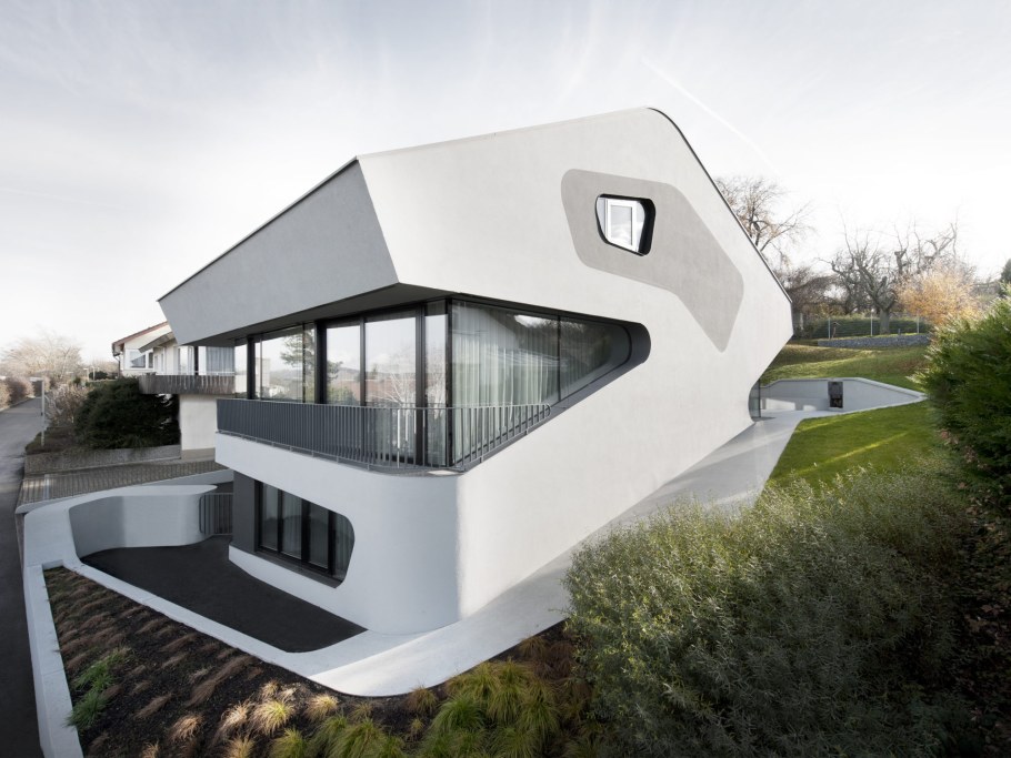 Нео футуризм в архитектуре вилла