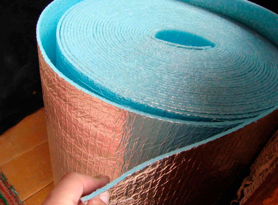 Пенофол фольгированный 10 мм