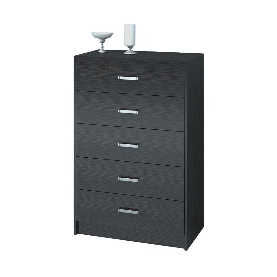 Хофф комоды 5 ящиков лофт венге