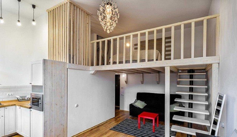 Двухуровневая квартира студия 30 кв2 Петров