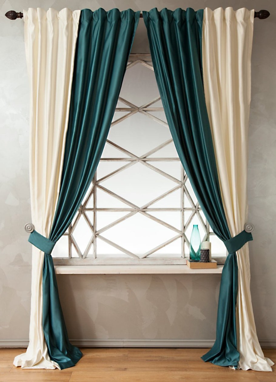 Двухцветные шторы