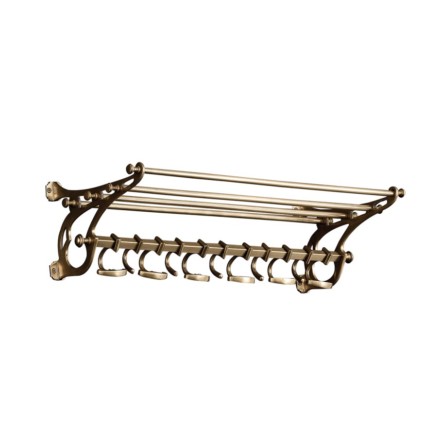 Eichholtz 104963 coatrack Kent Antique Brass finish