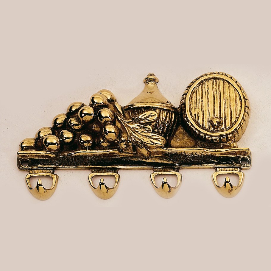 Ключница настенная латунь