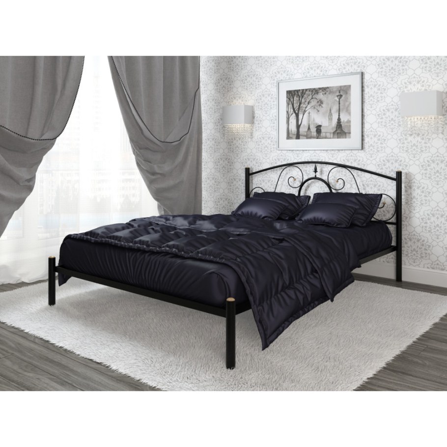 Кровать 1200 Flame "Ларго"