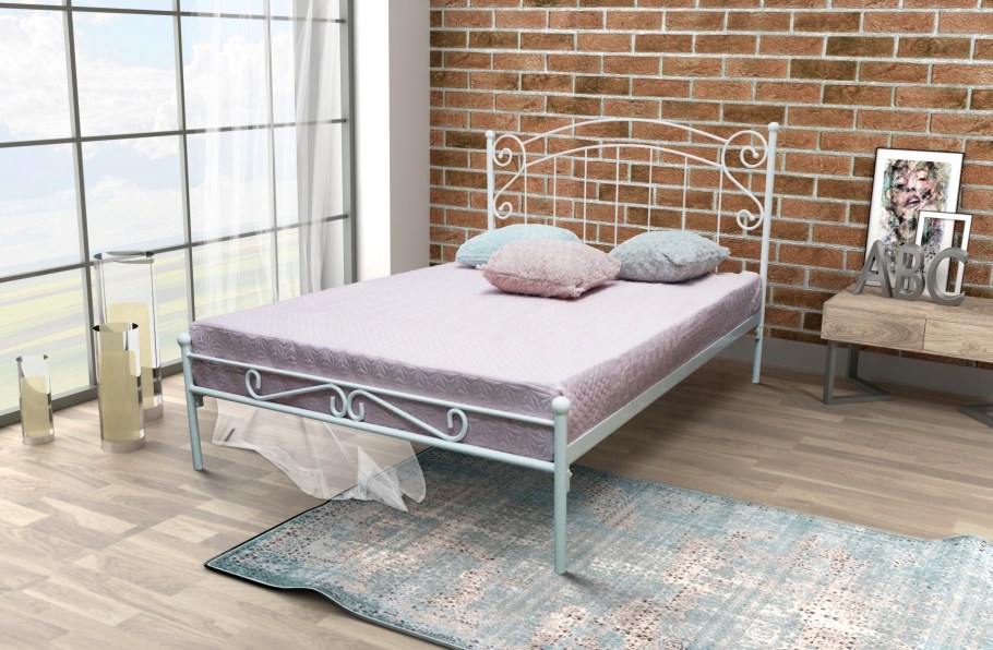 Кованая кровать София 120 FASTBOX