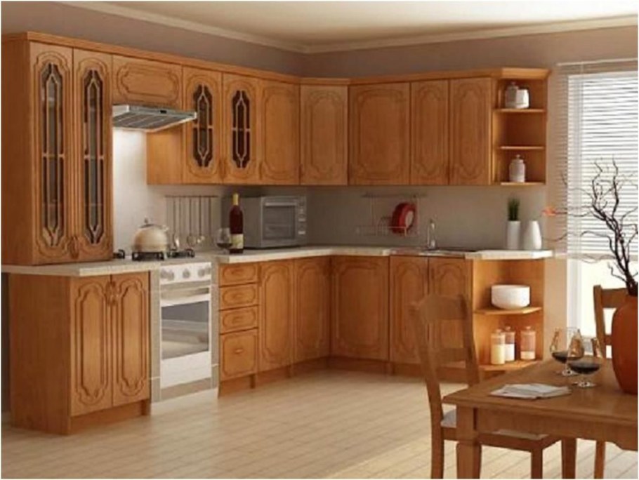 Кухня Настя ольха модульная