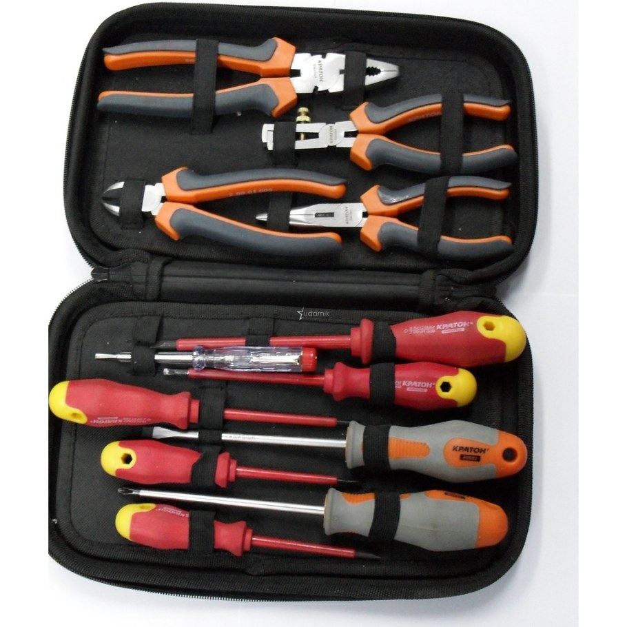 Набор электрика Кратон №2 13 предметов