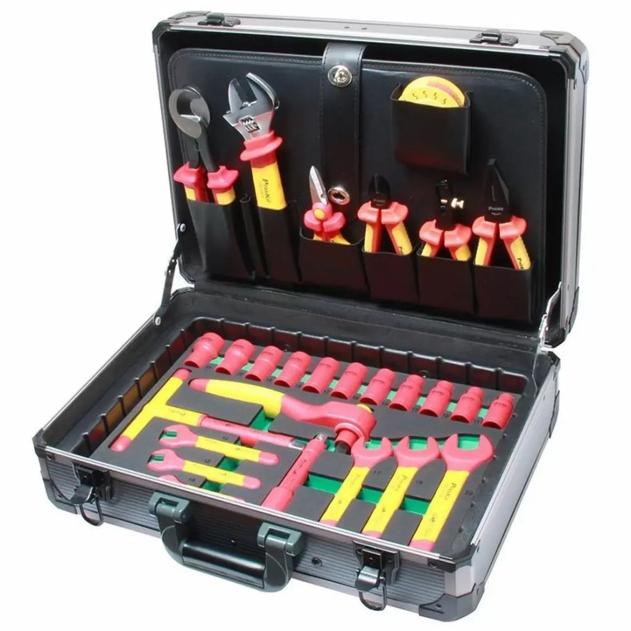 Набор электромонтажного инструмента Pro’Skit 1pk-710kb