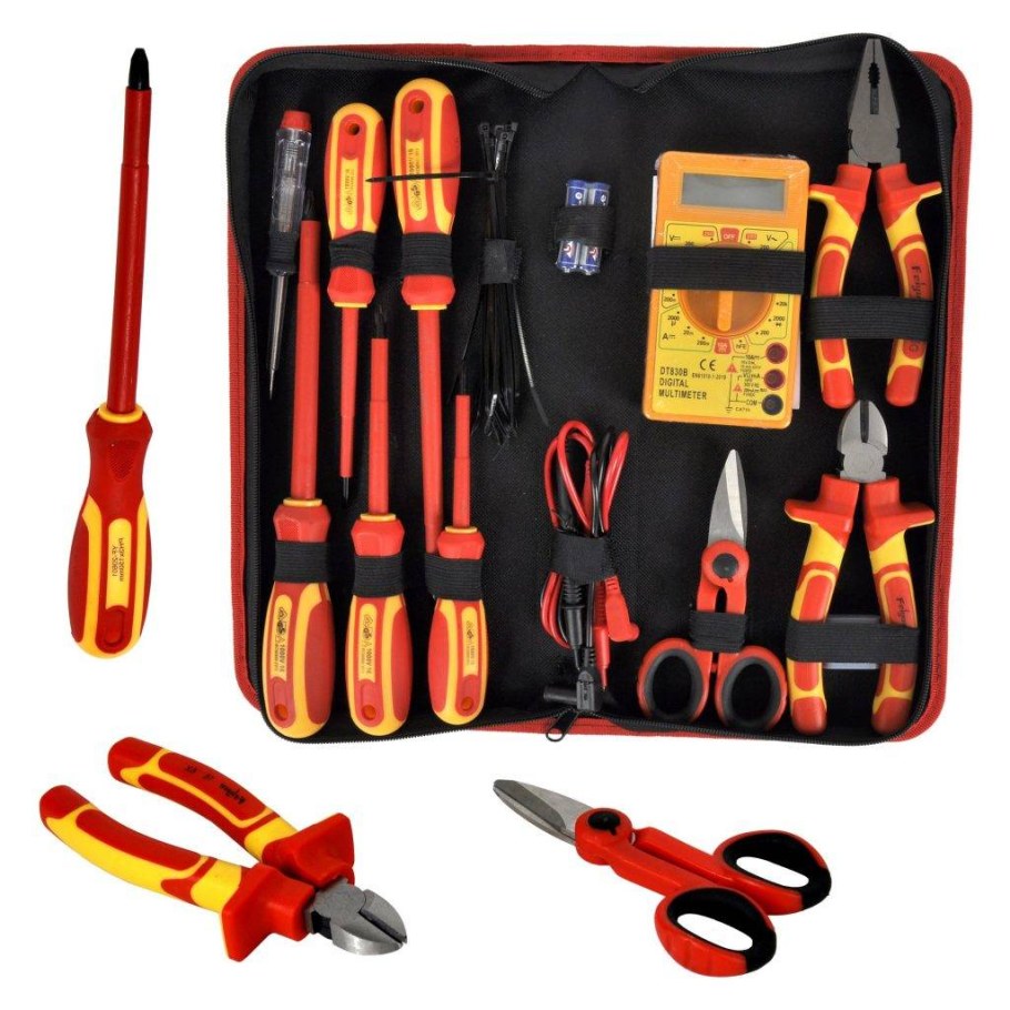 Набор электромонтажного инструмента Jensen JTK-67c